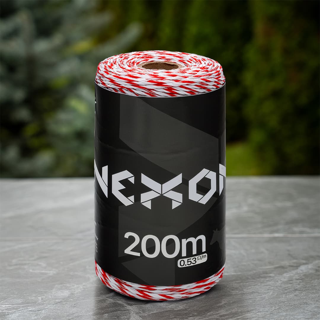 NEXON BASIC 200 m 4 fémszál 90 kg villanypásztor zsinór