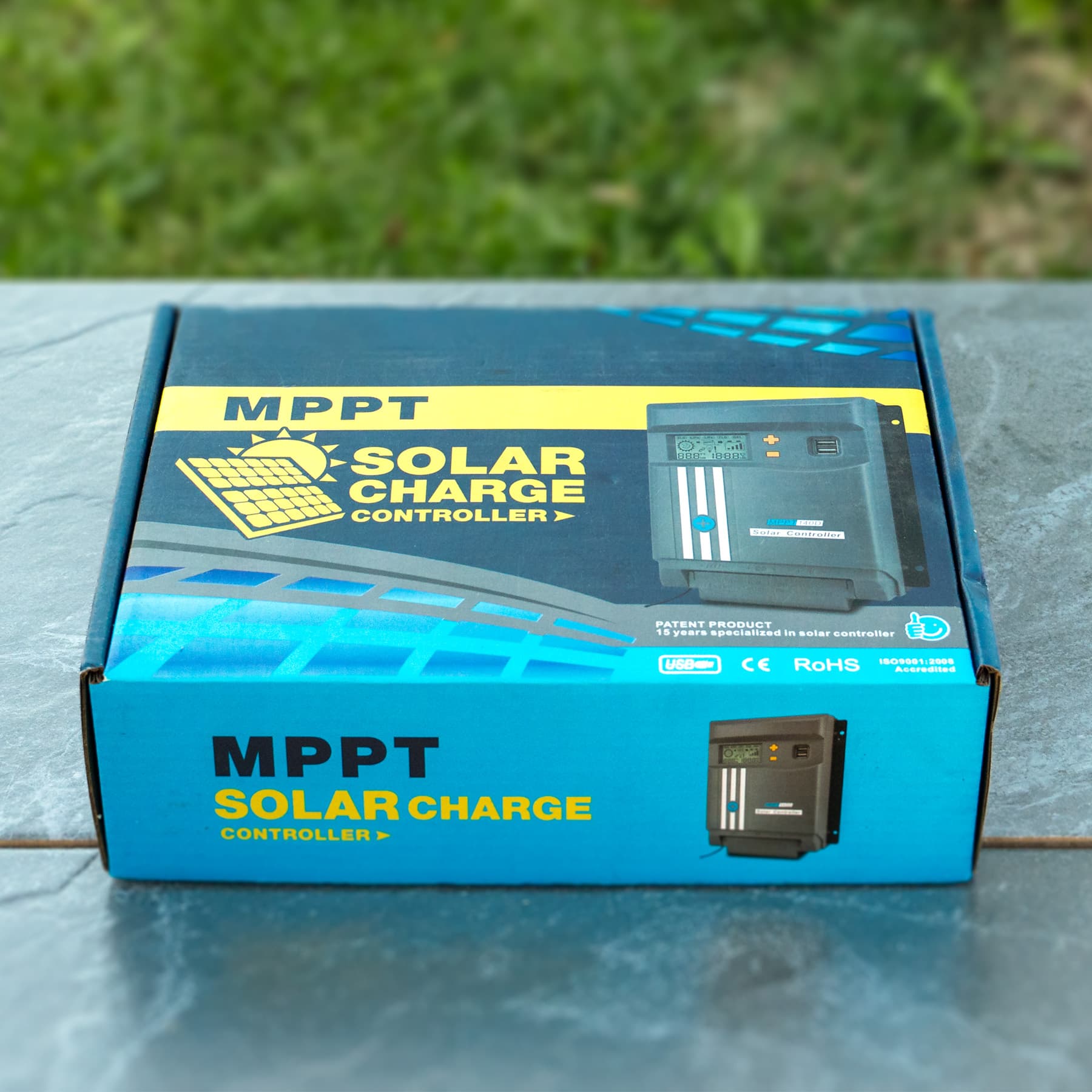 NEXON nepelem vezérlő MPPT 30A 12V/24V 2x USB porttal – 7. kép
