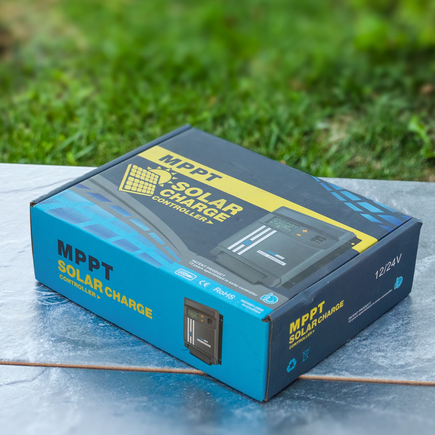 NEXON nepelem vezérlő MPPT 30A 12V/24V 2x USB porttal – 8. kép