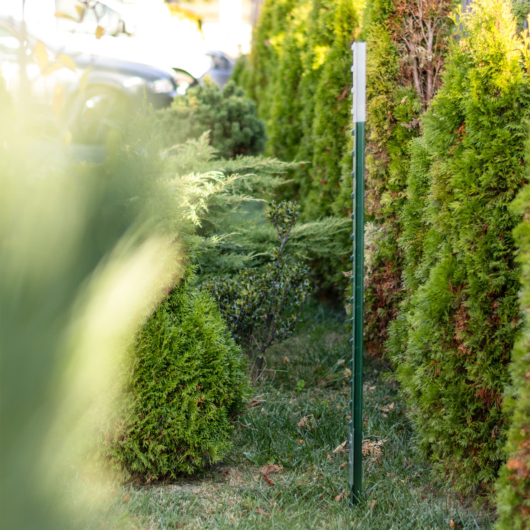 NEXON moduláris T-oszlop Villanypásztorhoz 240 cm-es fém – 11. kép