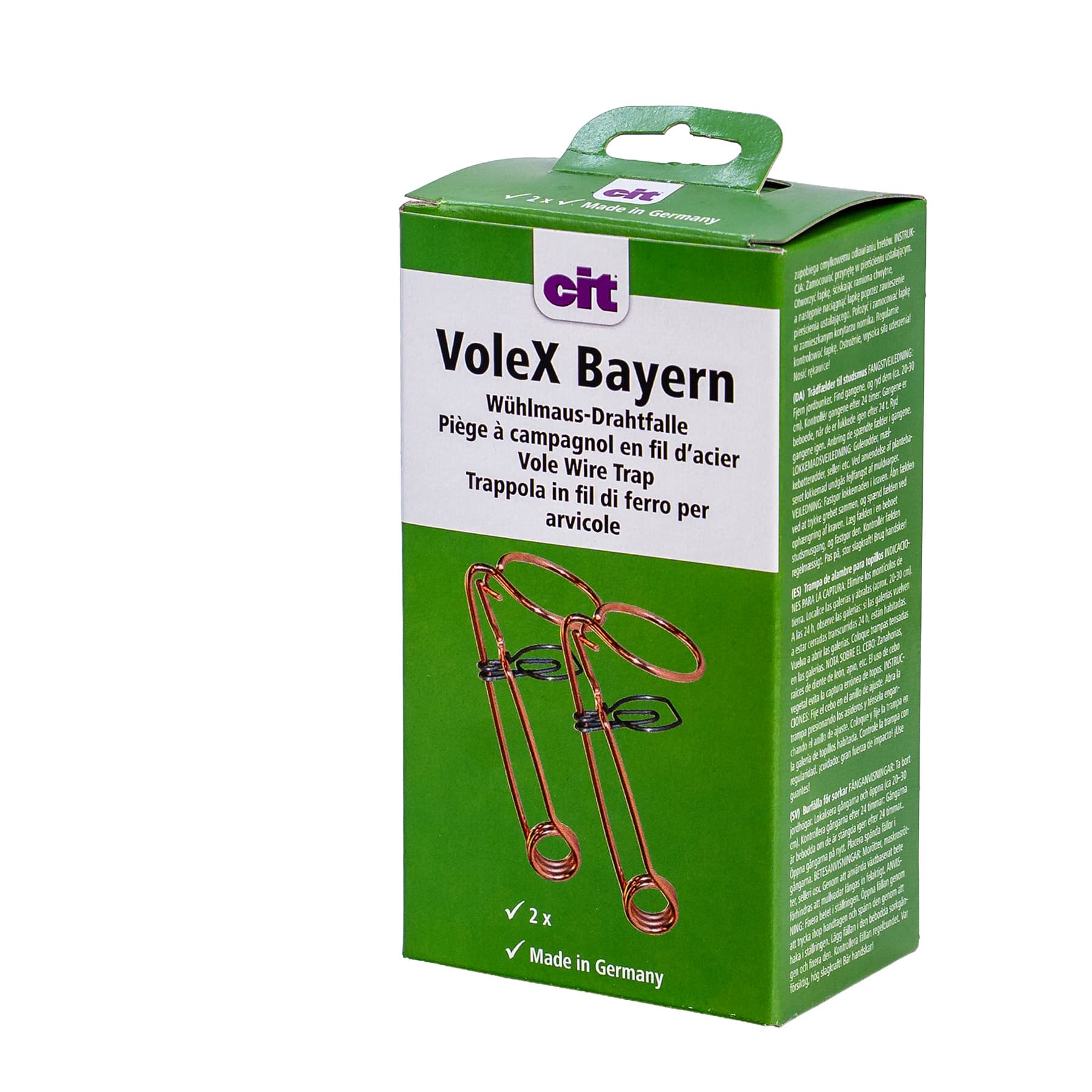 Volex Bayern mezei egércsapda, 2 darabos készlet – 3. kép