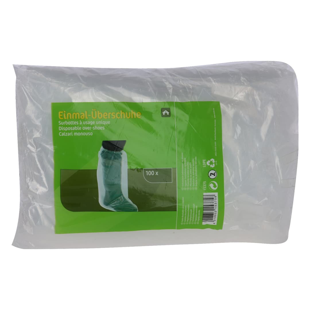 Eldobható cipővédő, magas – 100 db, 40×50 cm – 2. kép