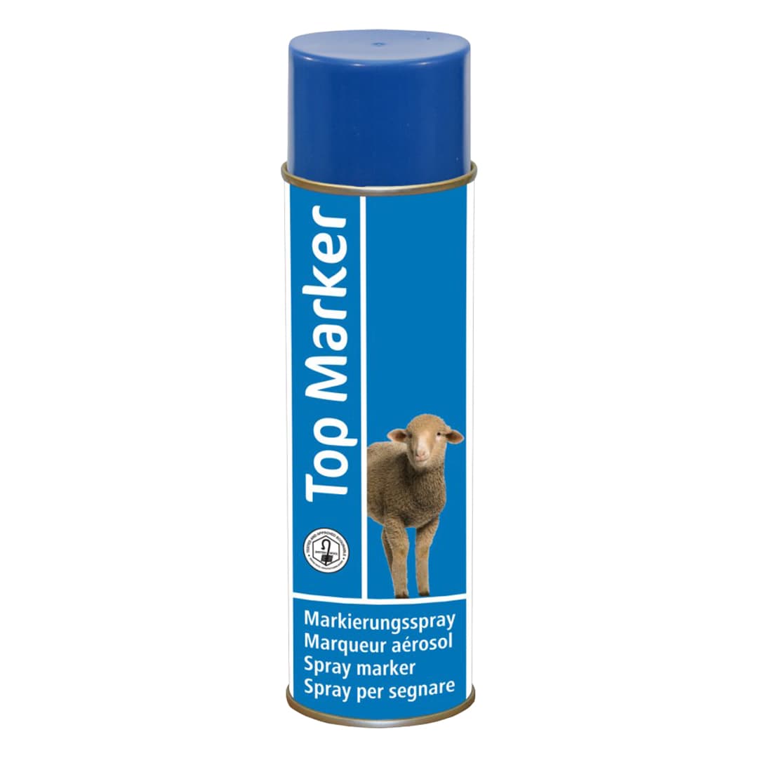 Kék állatjelölő spray 500 ml TopMarker – 2. kép