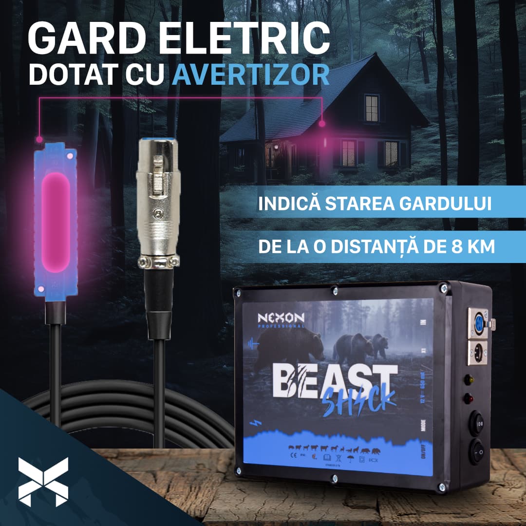 BeastShock készülékhez figyelmeztető jelző NEXON – 2. kép