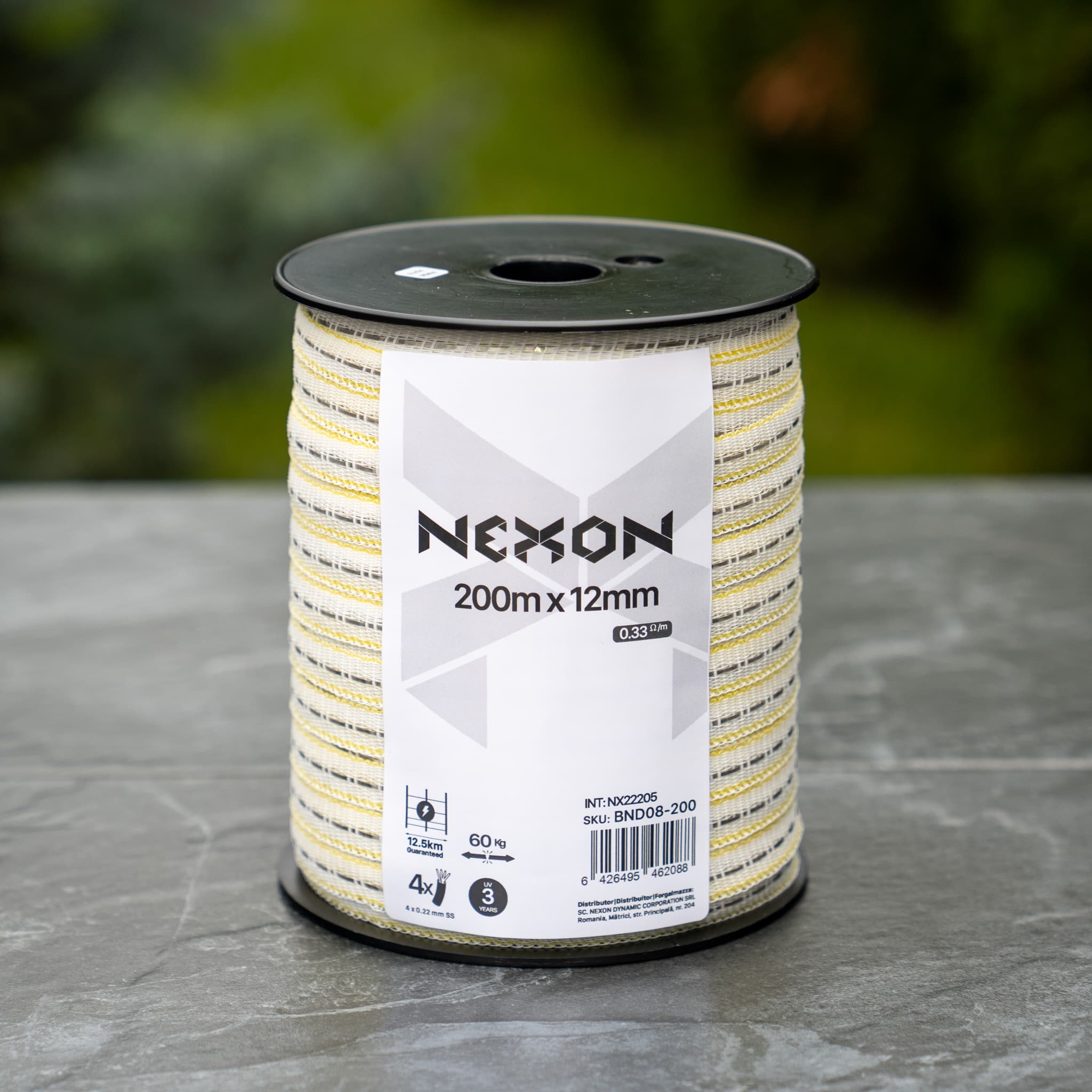 NEXON Professional Villanypásztor Szalag 200m 4 Szál 60kg