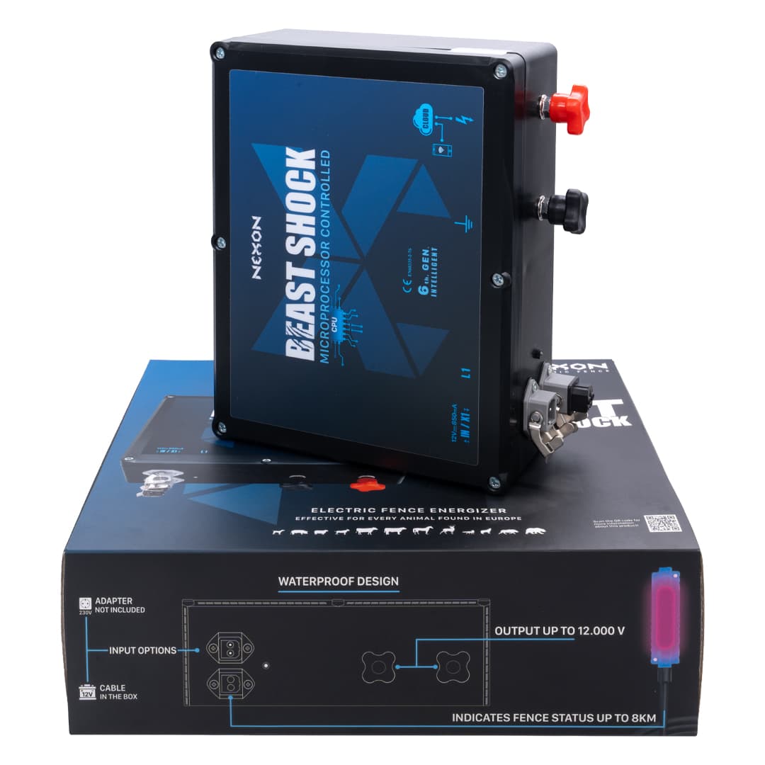 NEXON BeastShock 6th Gen 10J GPS villanypásztor készülék – 4. kép