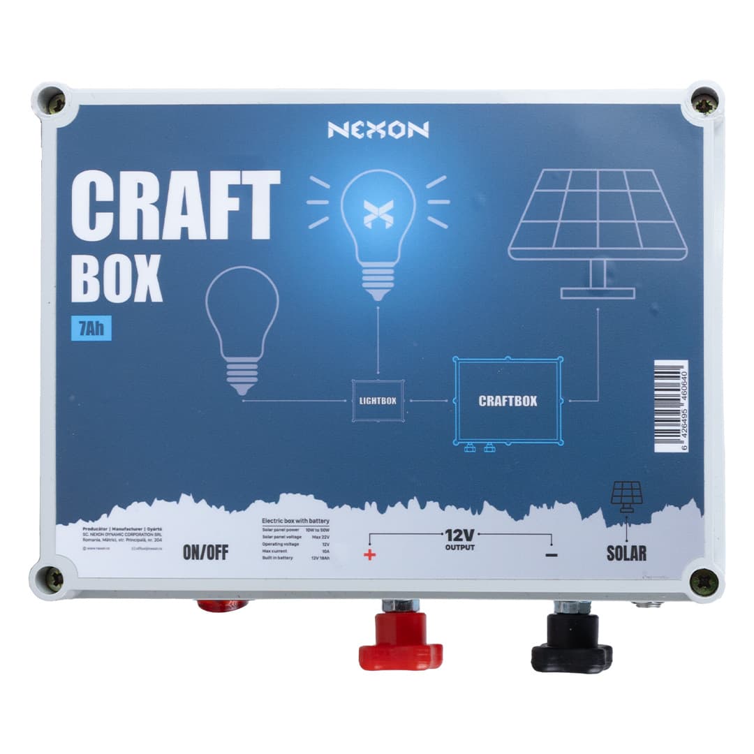 NEXON LIGHT CRAFTBOX 7Ah modul világítási rendszerhez