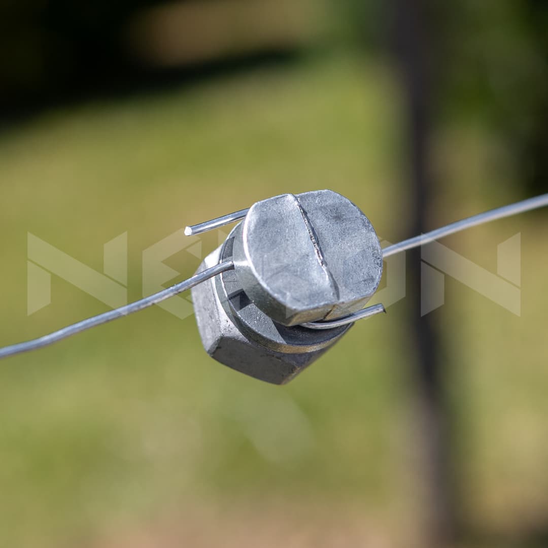 Villanypásztor NEXON drót csatlakozó, csavarral és anyával – 4. kép