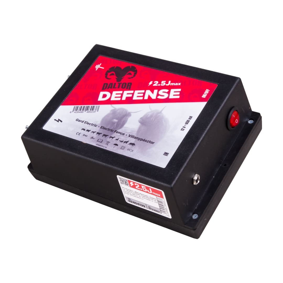 DALTOR DEFENSE 2.5J villanypásztor