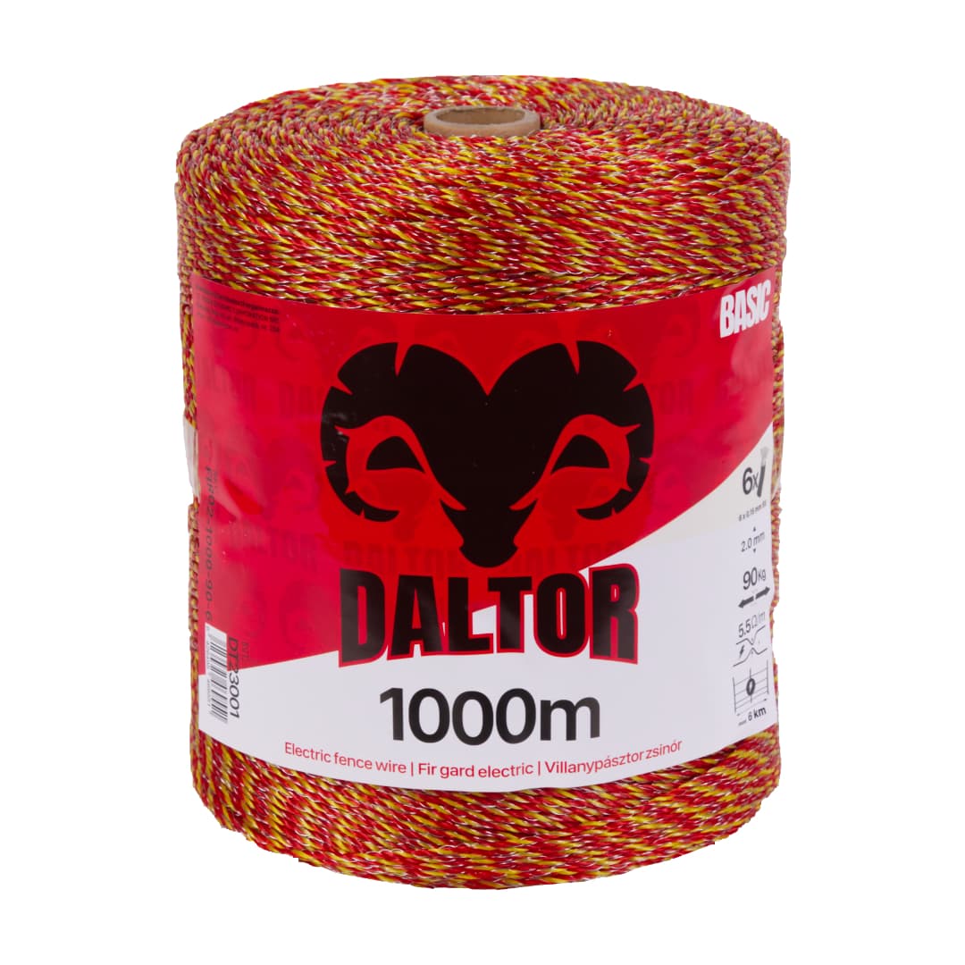 DALTOR BASIC zsinór 1000m 6-fémszál 90kg