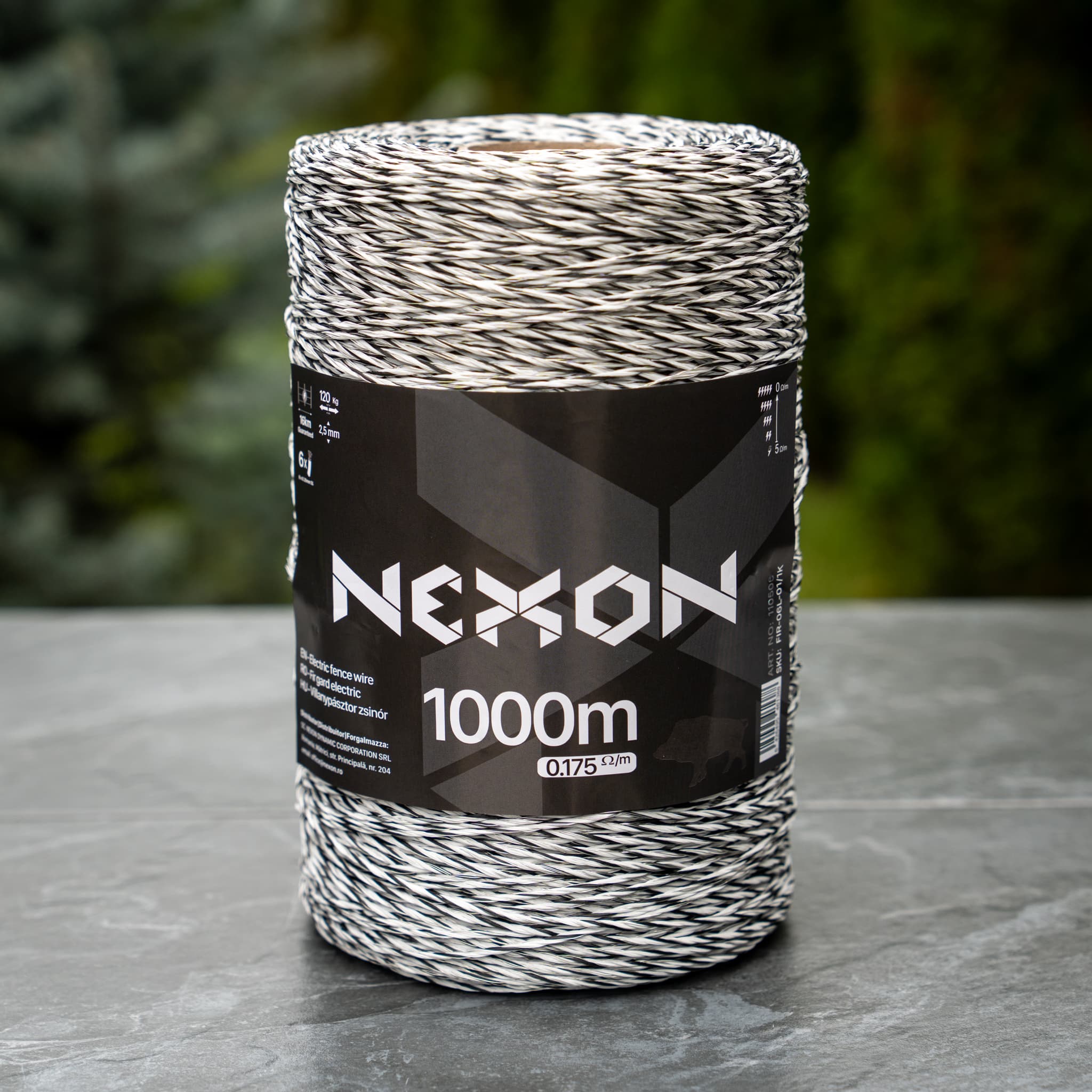 NEXON 1000 m 6 fémszál 120 kg villanypásztor zsinór