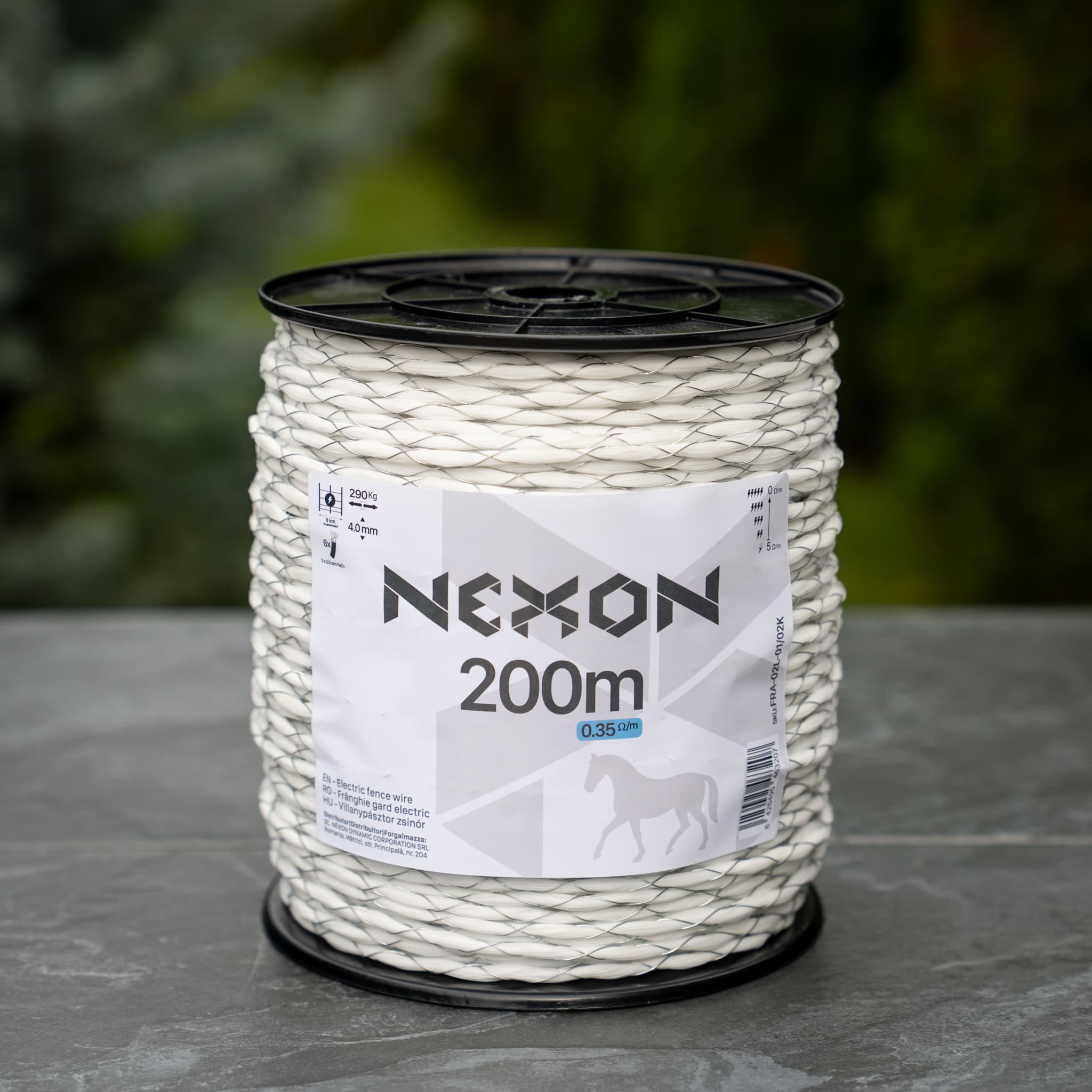 NEXON EconomyLine 200 m 4 mm 290 kg villanypásztor kötél