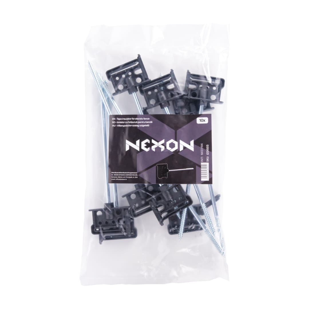 NEXON Távtartó szigetelő szalagnak villanypásztorhoz 20 cm – 5. kép