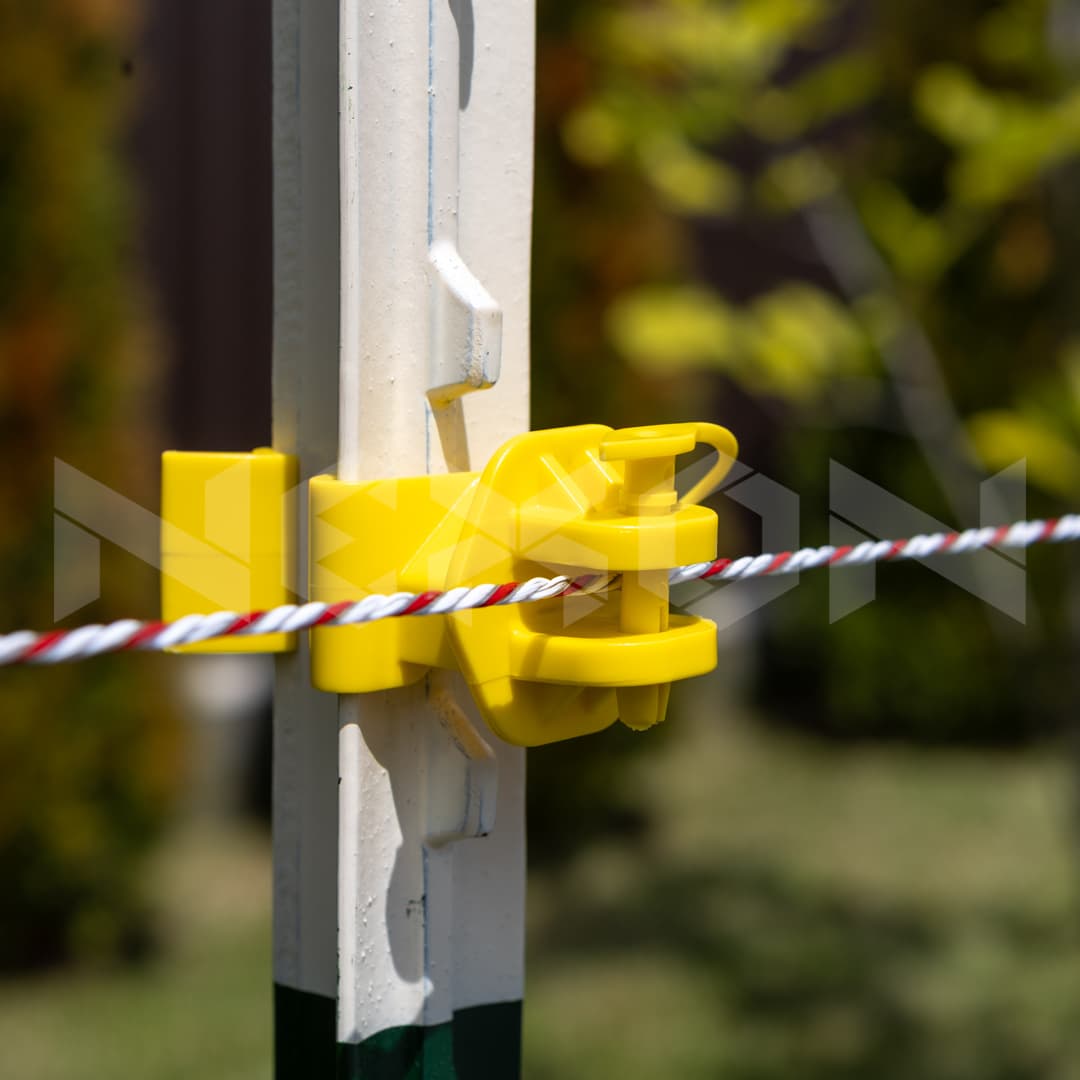 NEXON T-Post Villanypásztor Szigetelő Moduláris Sárga – 5. kép