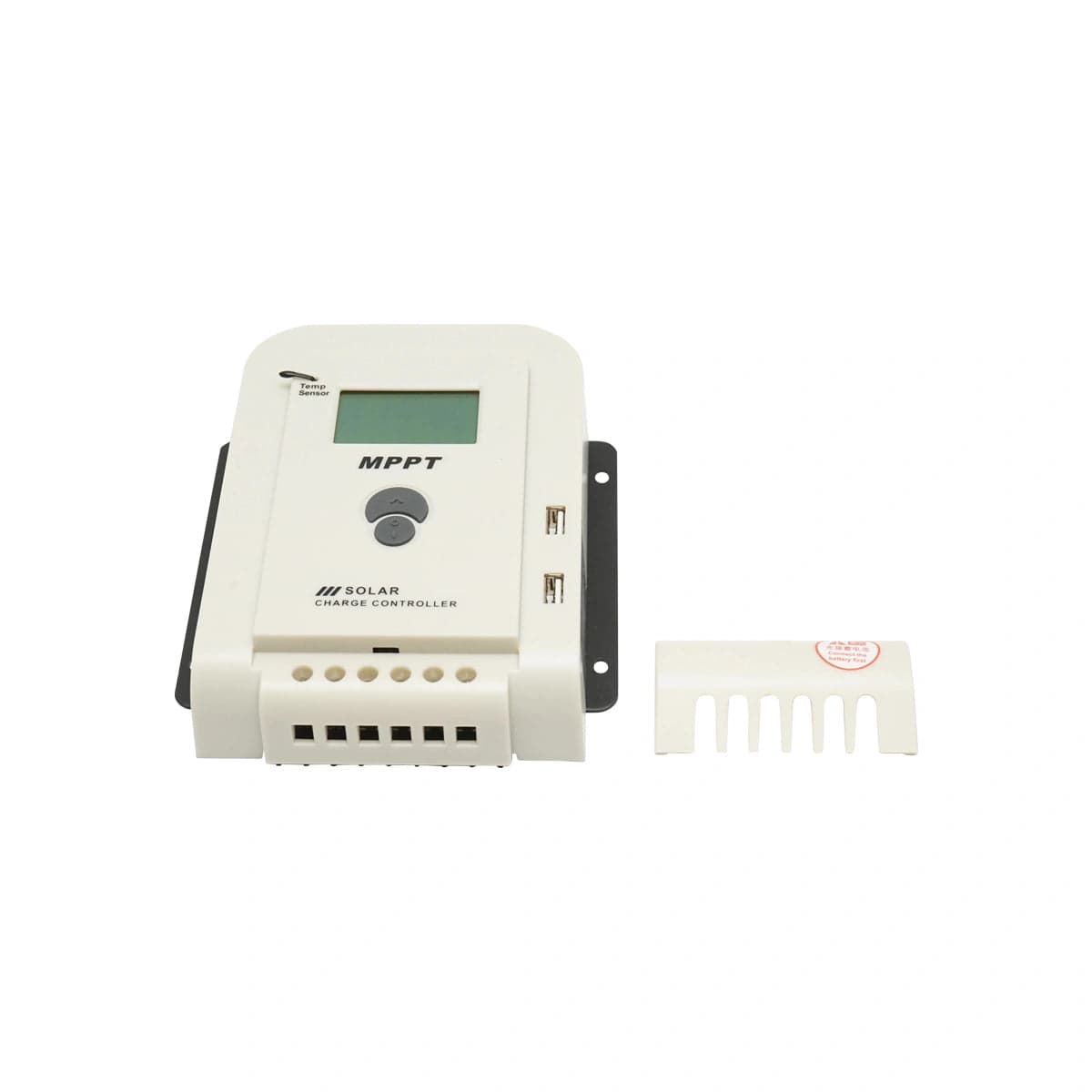 NEXON MPPT napelemes töltésszabályzó 20A 12V/24V, dupla USB porttal