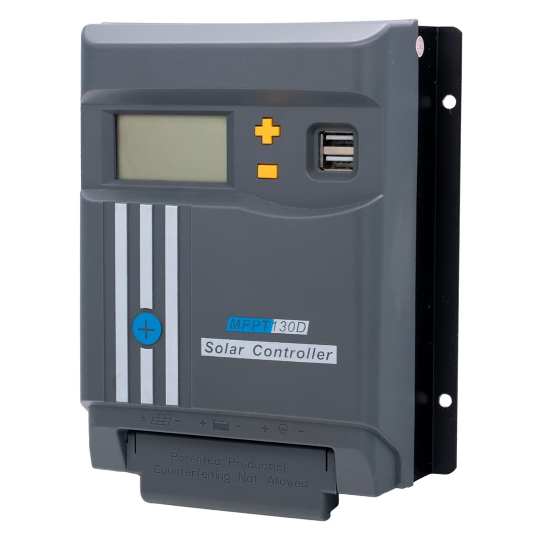 NEXON nepelem vezérlő MPPT 30A 12V/24V 2x USB porttal – 2. kép