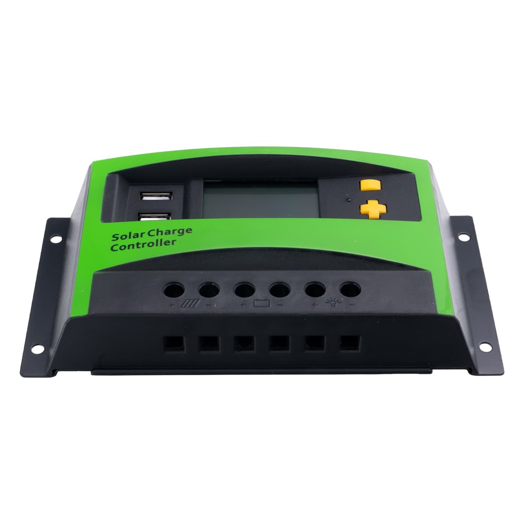 NEXON 30A 12V/24V napelemes töltésszabályzó két USB porttal – 2. kép