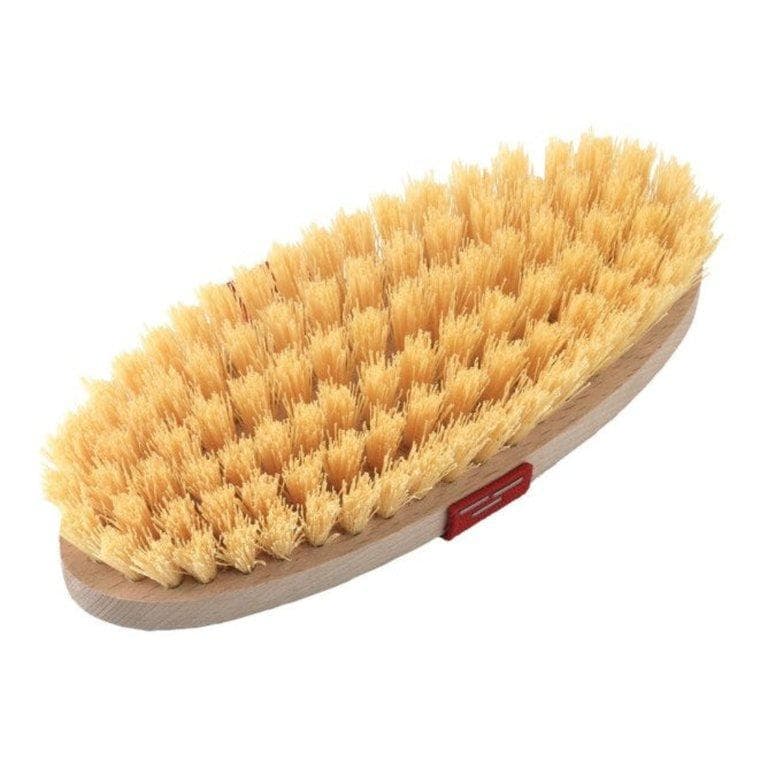 Ovális nylon ápolókefe fa alappal – 2. kép