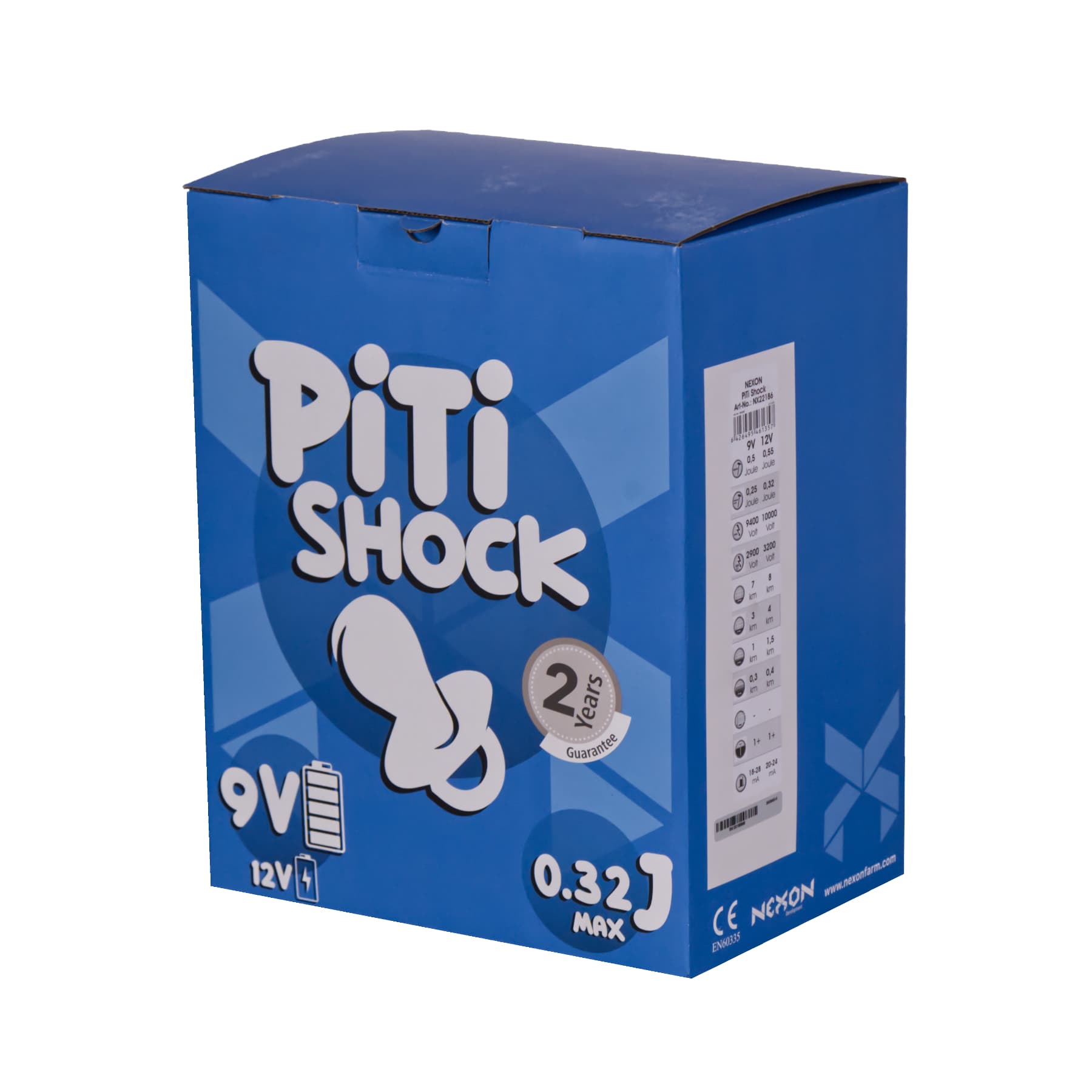 NEXON PitiShock 0.32J (9–12V) villanypásztor készülék – 8. kép