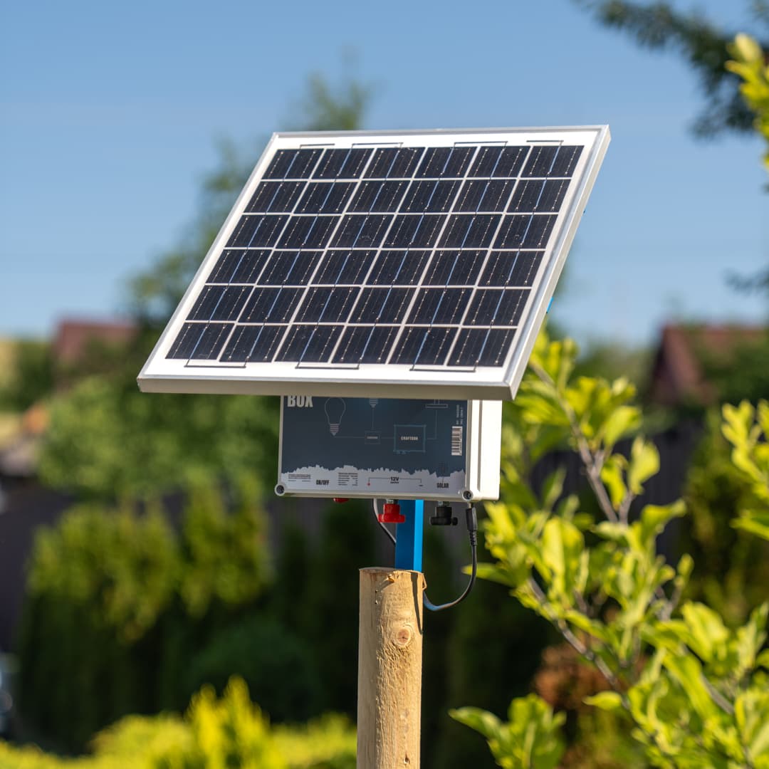 50W napelemes rendszer 12V/18Ah akkumulátorral és szabályzóval