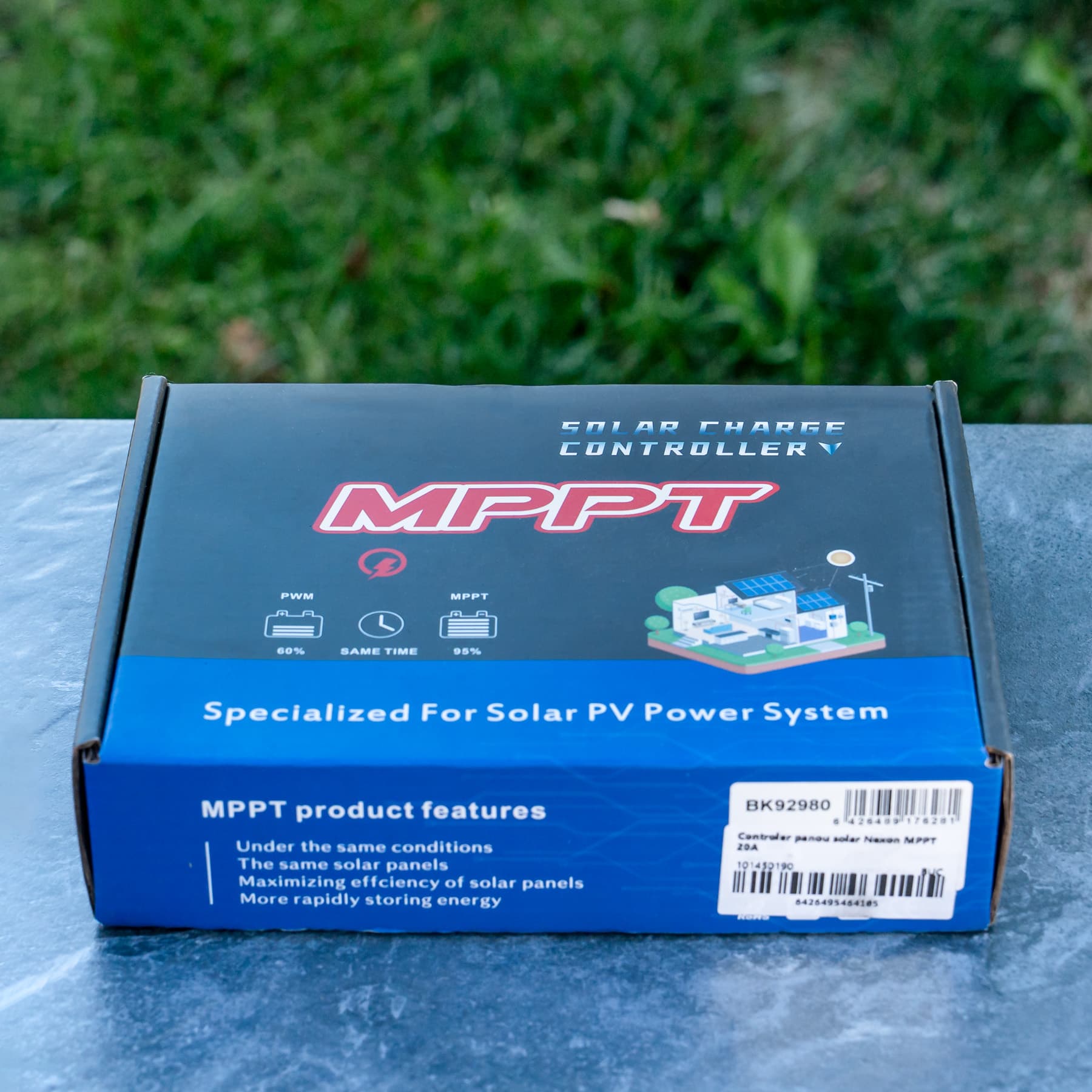 NEXON MPPT napelemes töltésszabályzó 20A 12V/24V, dupla USB porttal – 9. kép