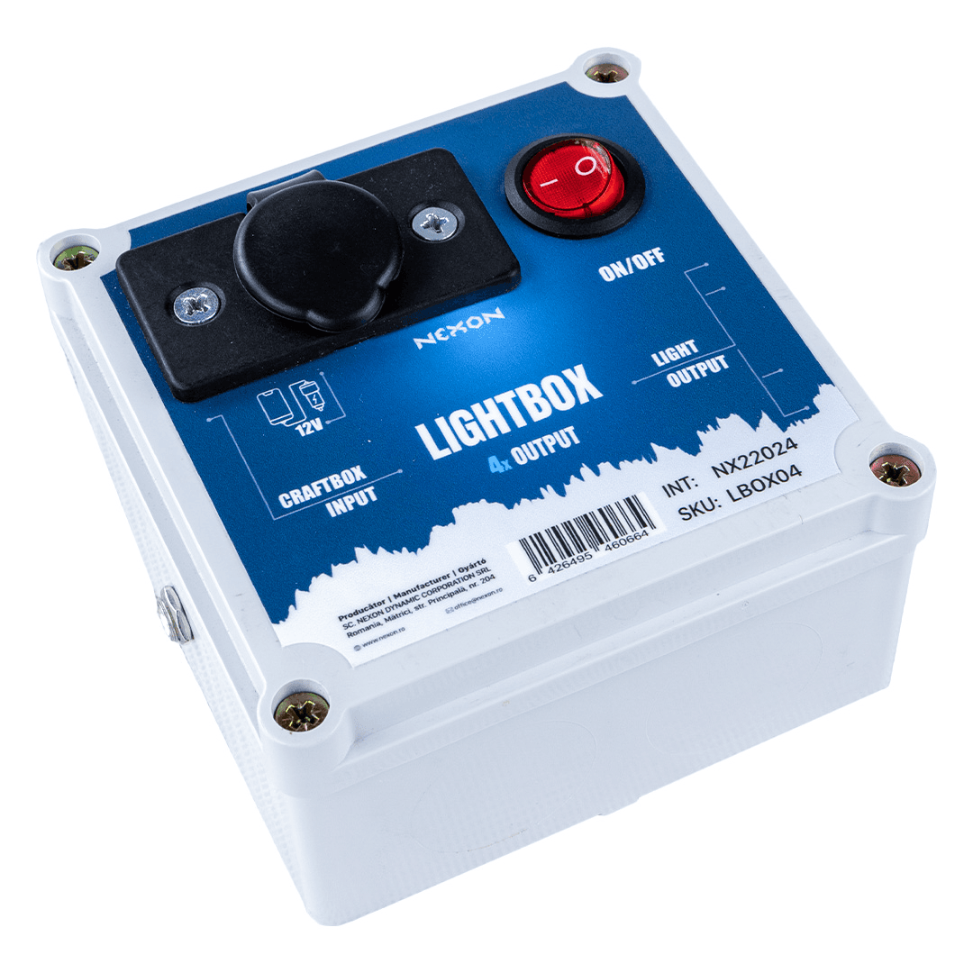 NEXON LIGHTBOX modul 5 kimenettel világítási rendszerhez