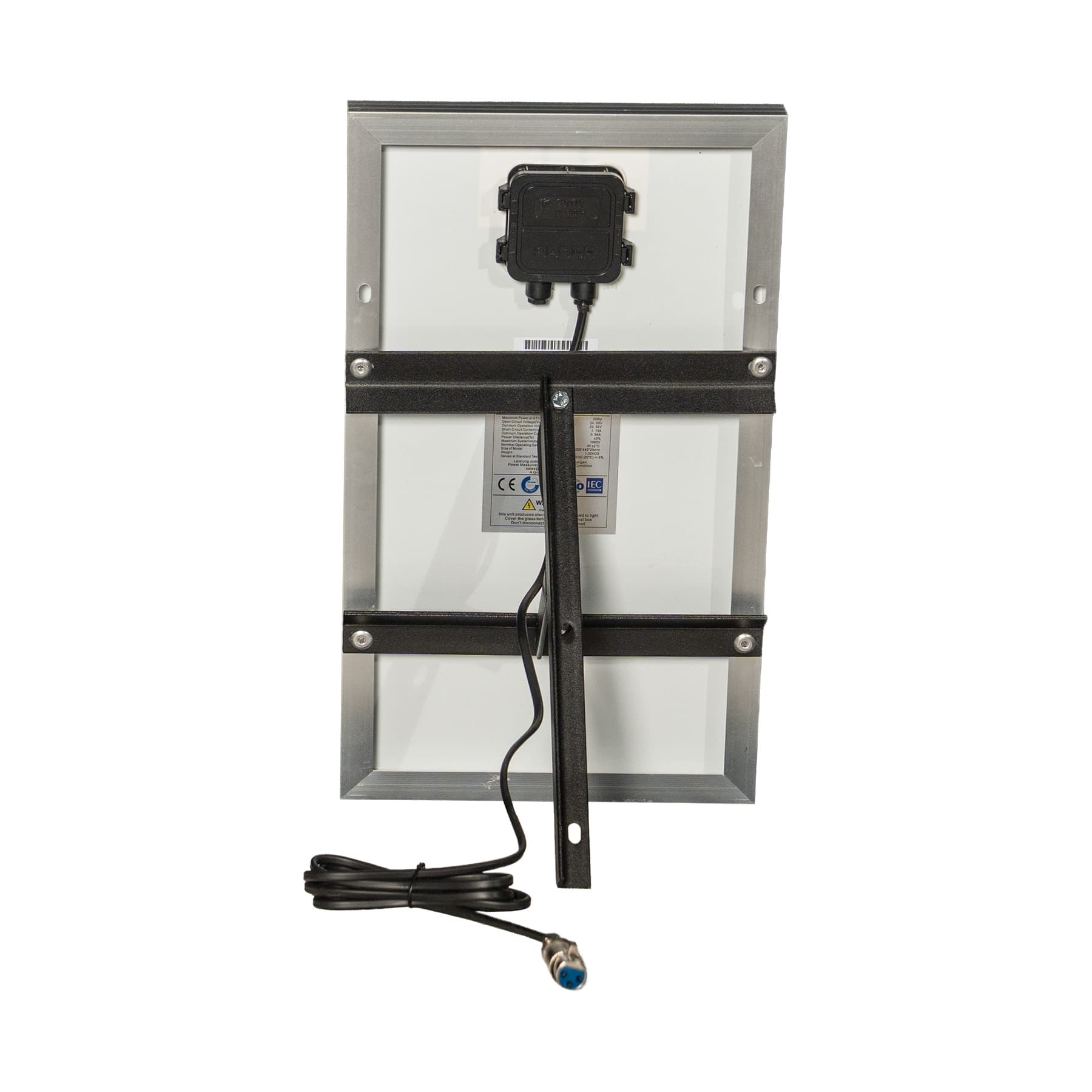 HeavyShock NEXON 20W Napelem tartóval – 2. kép