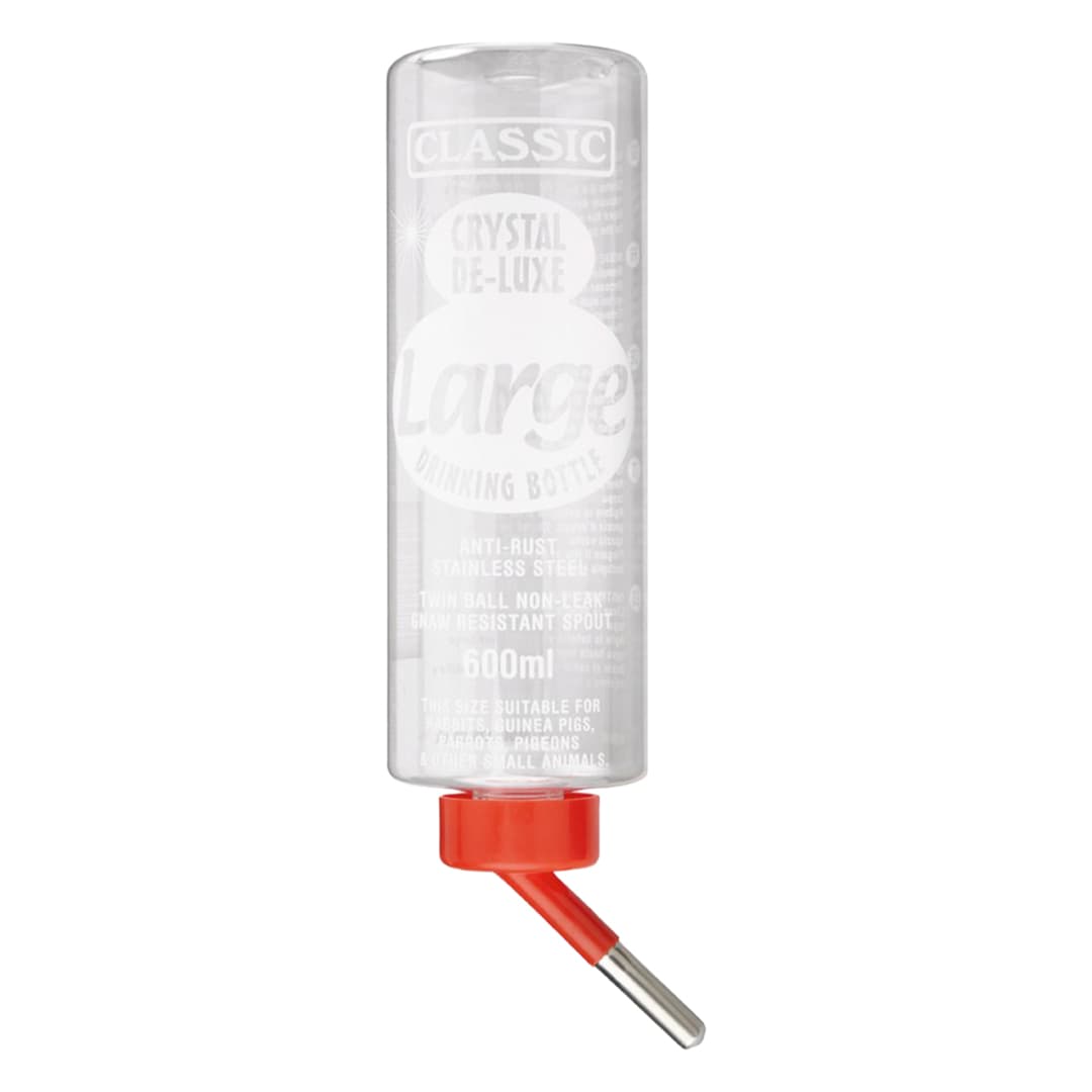 Nyúlitató fém ivócsővel, 600 ml – 2. kép