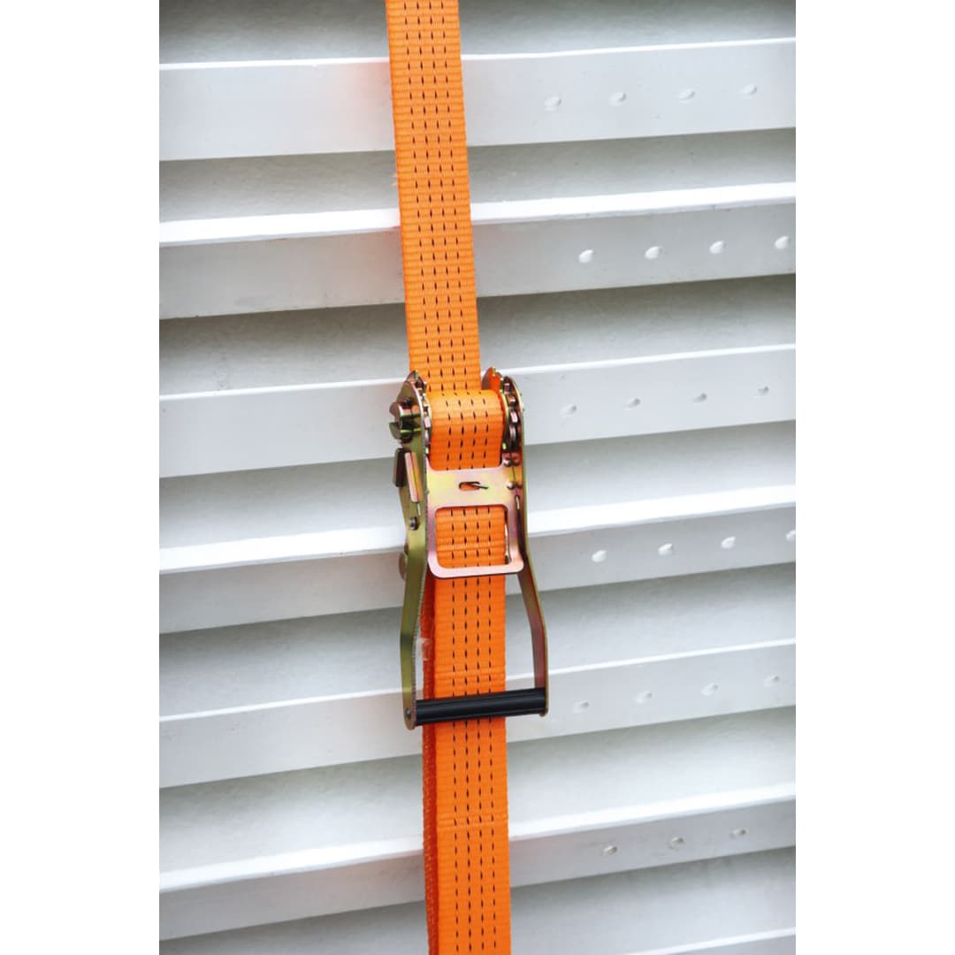 Racsnival ellátott rögzítőheveder, 2 részes, 50 mm, 4 m – 4. kép