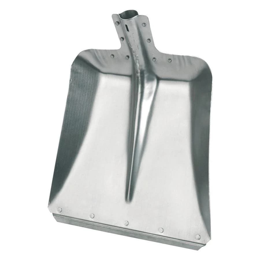 Alumínium lapát 36 cm – horganyzott él, nyél nélkül – 2. kép