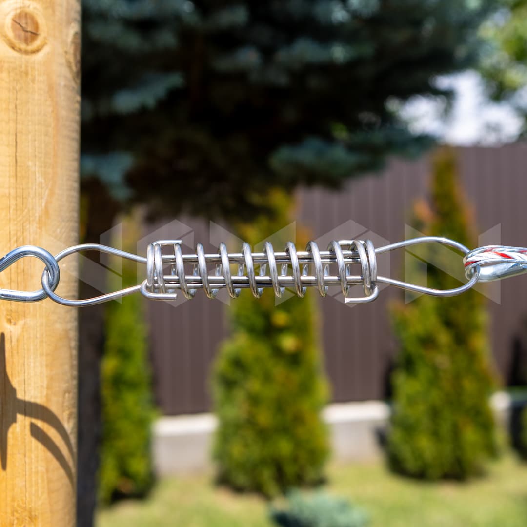 Rozsdamentes feszítőrugó 1.6mm-es huzalhoz – 7. kép