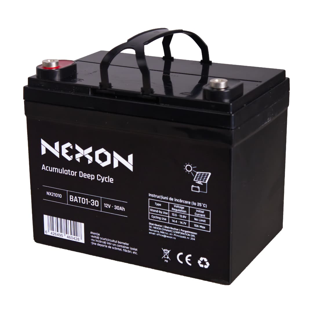 NEXON Villanypásztor Csomag BeastShock 7.5 J 12V 80W-os Napelemmel és 30Ah Akkumulátorral, Fém Dobozban – 5. kép
