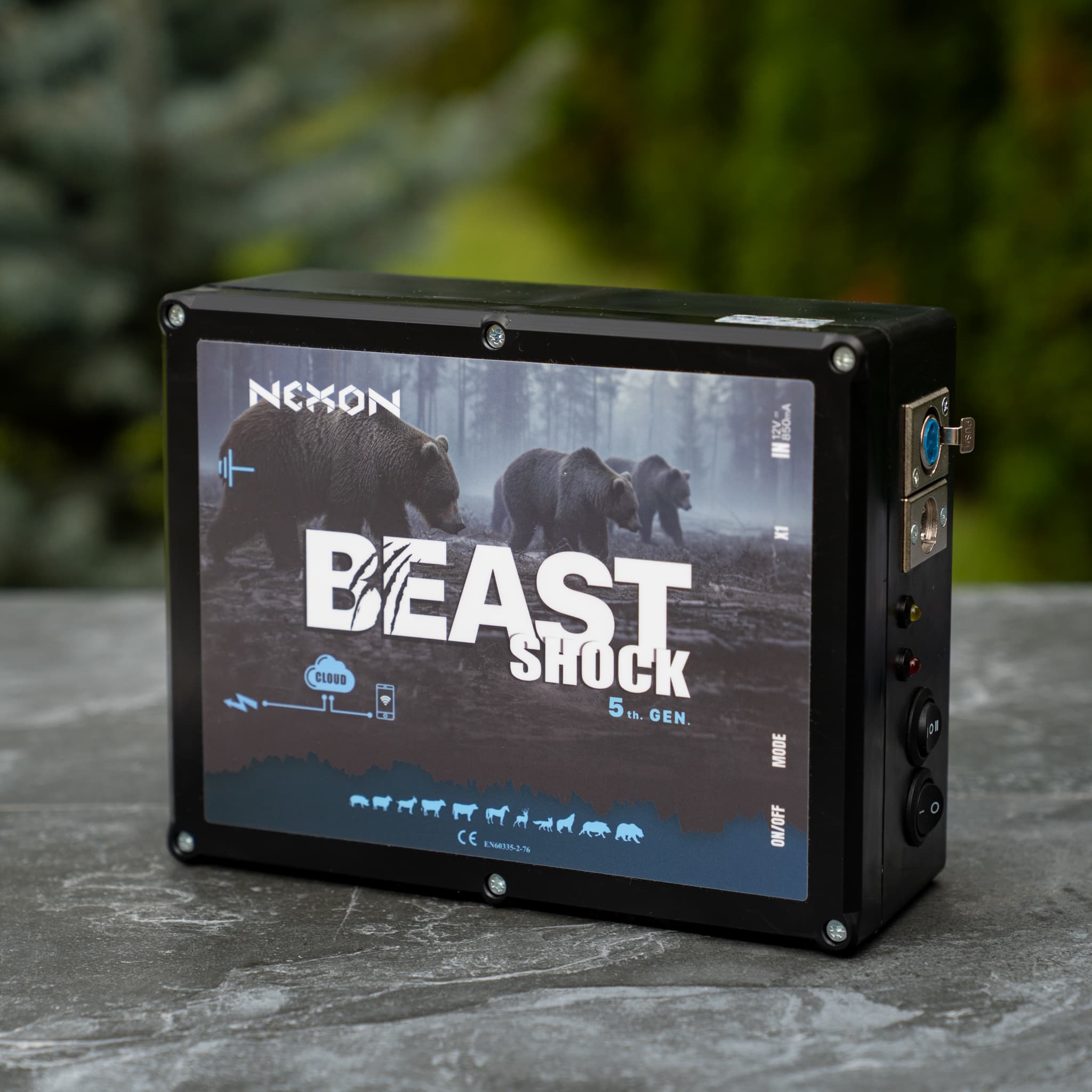 NEXON BeastShock 5th Gen 8.5J GPS villanypásztor készülék