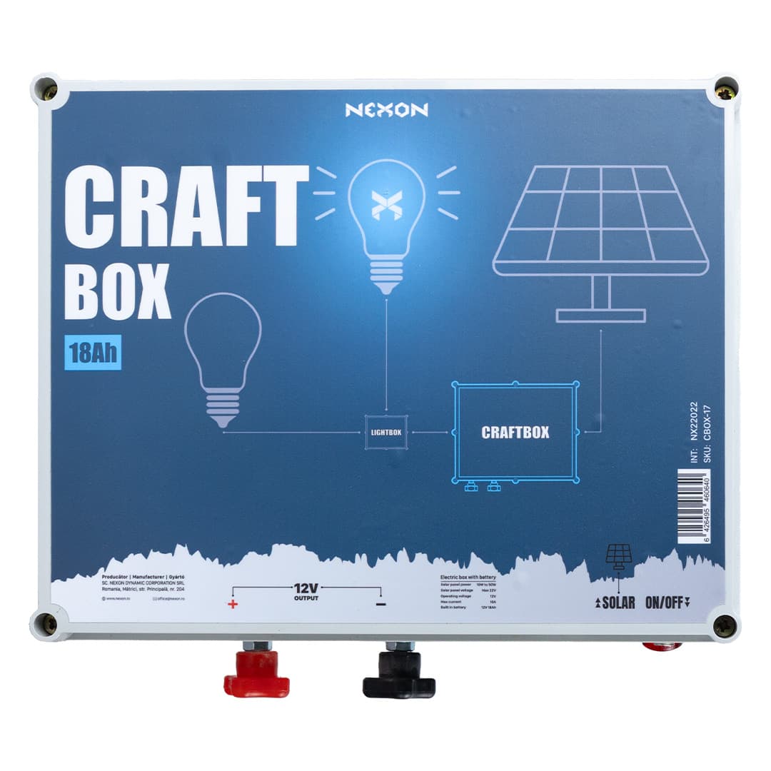 NEXON LIGHT CRAFTBOX 18Ah modul világítási rendszerhez – 5. kép