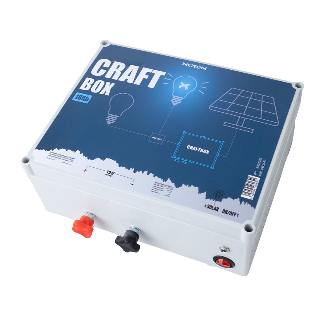 50W napelemes rendszer 12V/18Ah akkumulátorral és szabályzóval – 4. kép