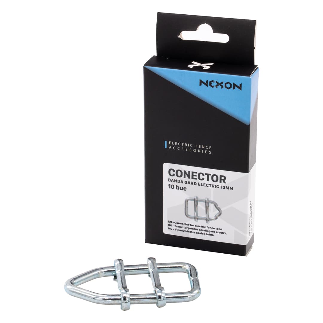 Szalagösszekötő készlet villanypásztorhoz – 13 mm / 20 mm / 40 mm – NEXON - 10 db. – 10. kép