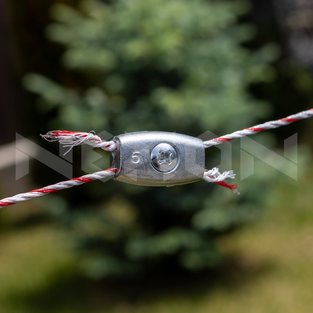 Villanypásztor csatlakozó beépített csavarral és anyával - NEXON – 5. kép