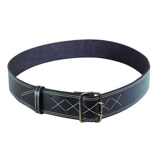 Barna bőr 90x4.7 cm szarvasmarha nyakörv – 2. kép