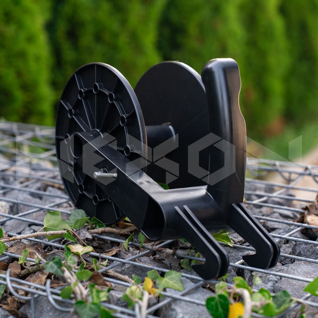 NEXON ECO villanypásztor huzalcsévélő övvel – Fekete – 4. kép