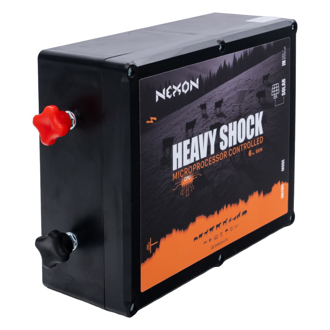 Villanypásztor csomag NEXON HeavyShock PRO 2.5J, Napelemes, Zsinór 500m, 180kg – 5. kép