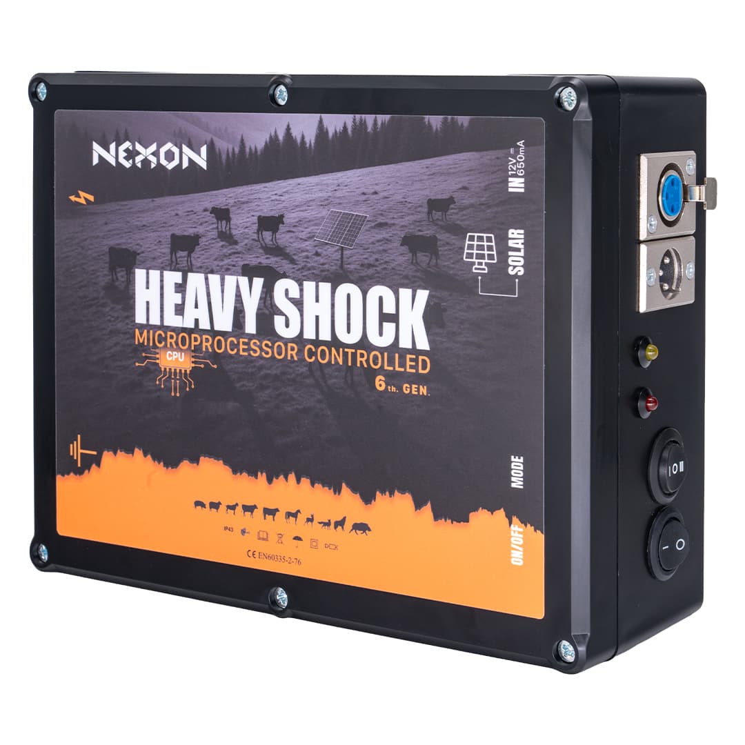 NEXON HeavyShock PRO 2.5J napelemes és akkumulátoros készlet – 2. kép
