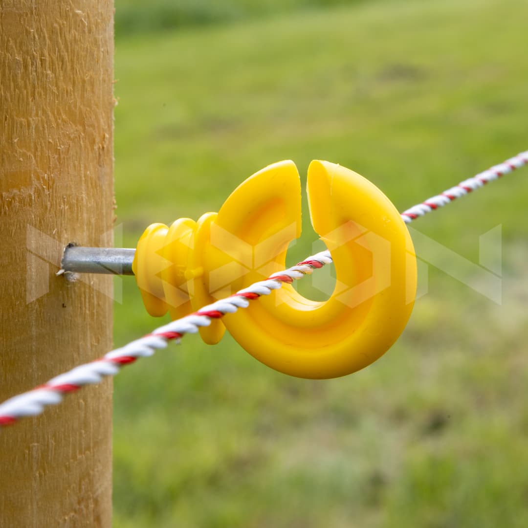 NEXON Sárga gyűrűs szigetelő villanypásztorhoz – 6. kép
