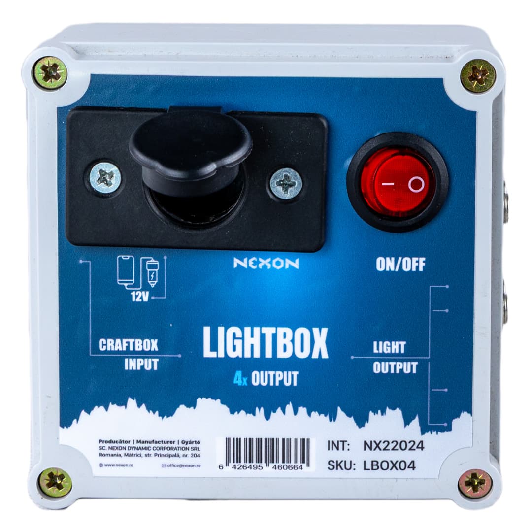 NEXON LIGHTBOX modul 5 kimenettel világítási rendszerhez – 5. kép