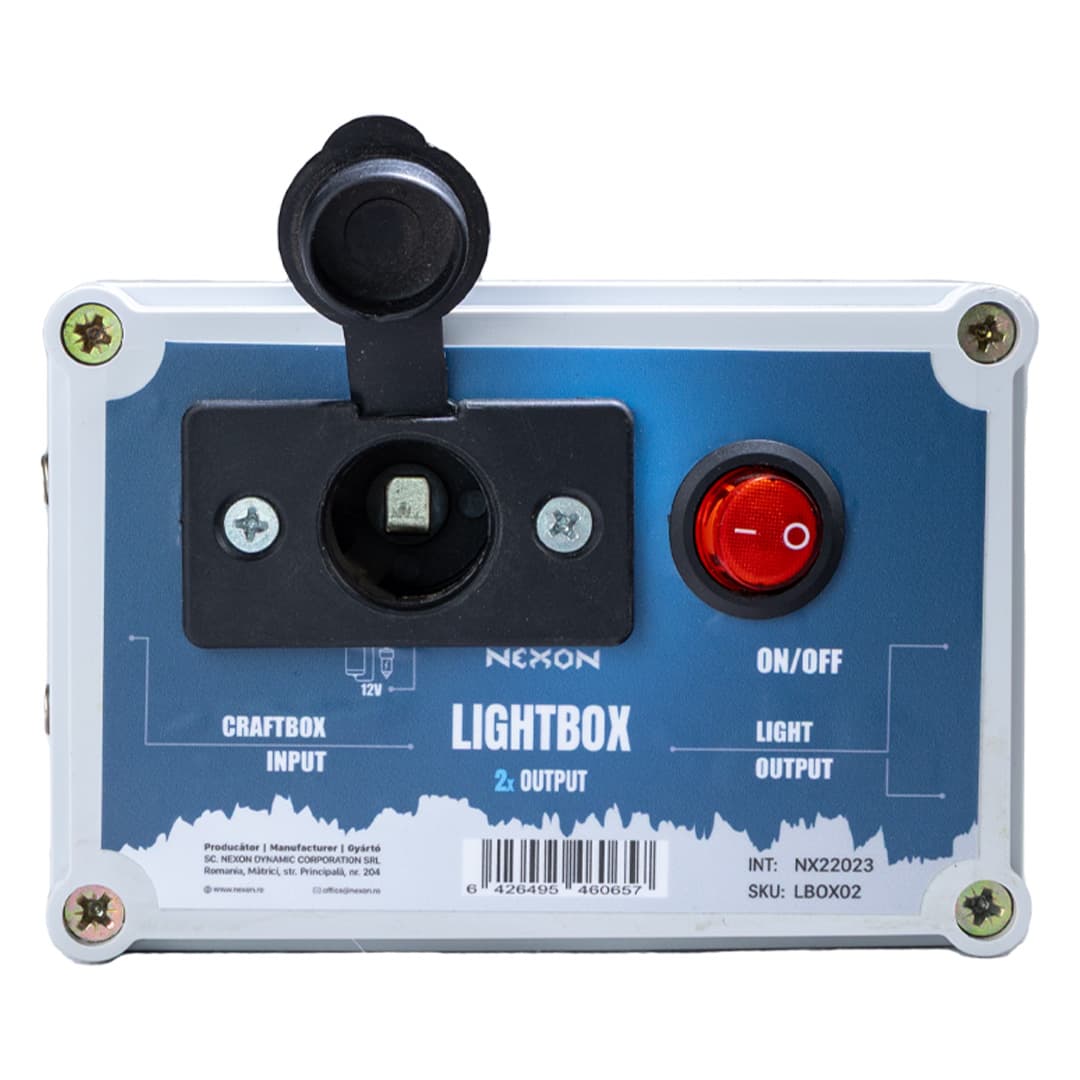 NEXON LIGHTBOX modul 3 kimenettel világítási rendszerhez – 4. kép