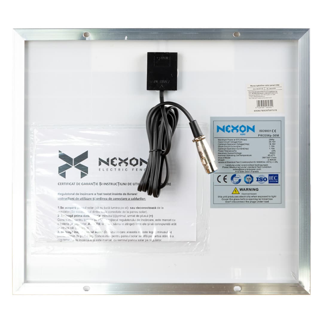 NEXON HeavyShock 20W Napelem panel – 3. kép