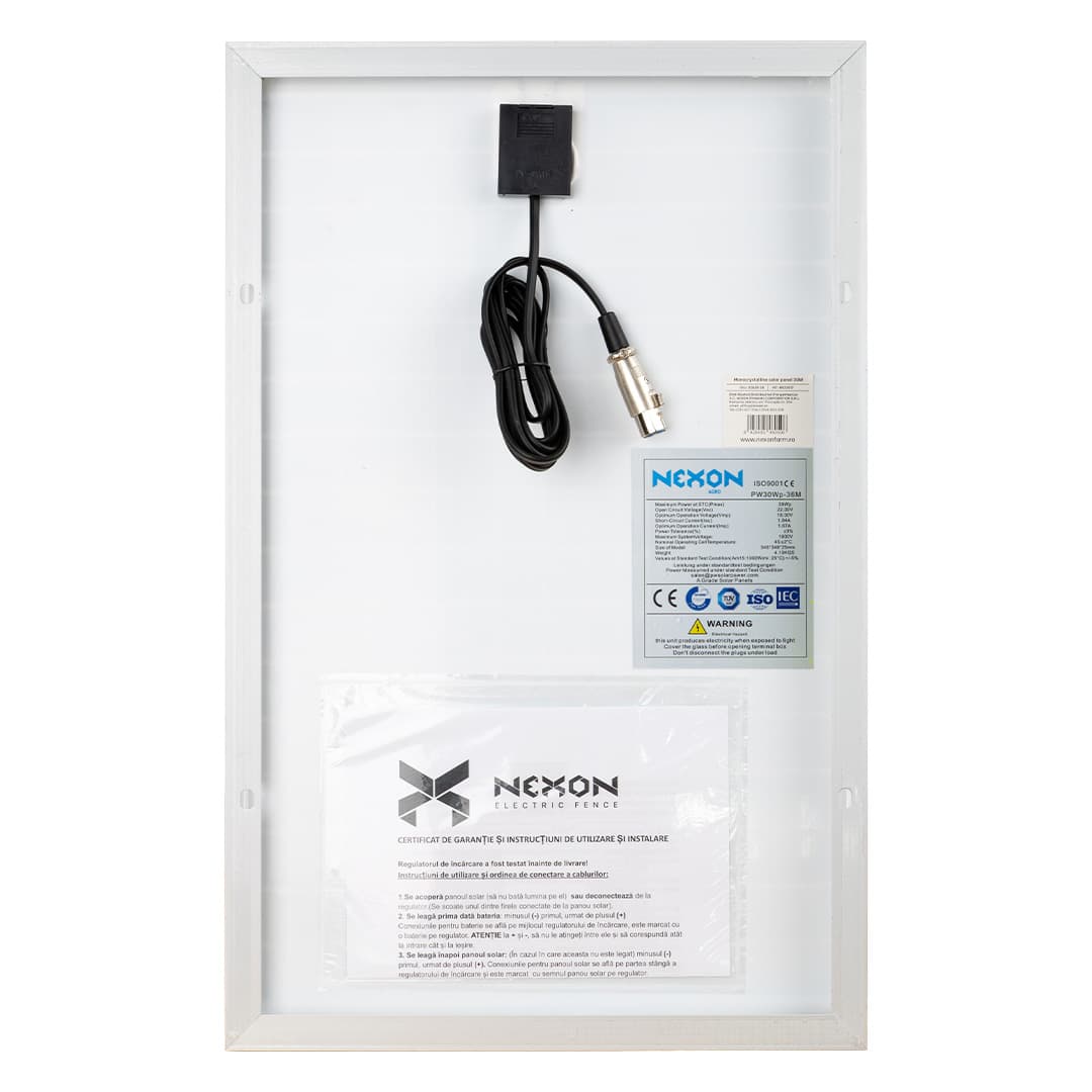 HeavyShock NEXON 30W Napelem panel – 3. kép