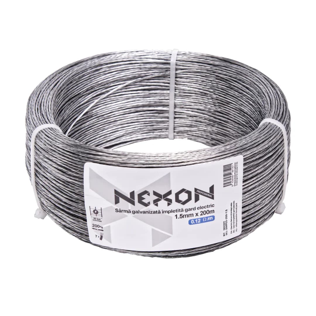 NEXON 1000 m 1.5 mm sodrott villanypásztor drót