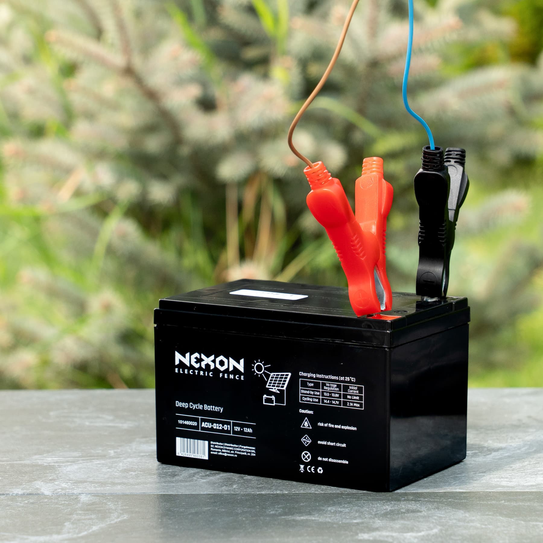 NEXON 12V 12Ah ólom-savas napelemes akkumulátor – 5. kép