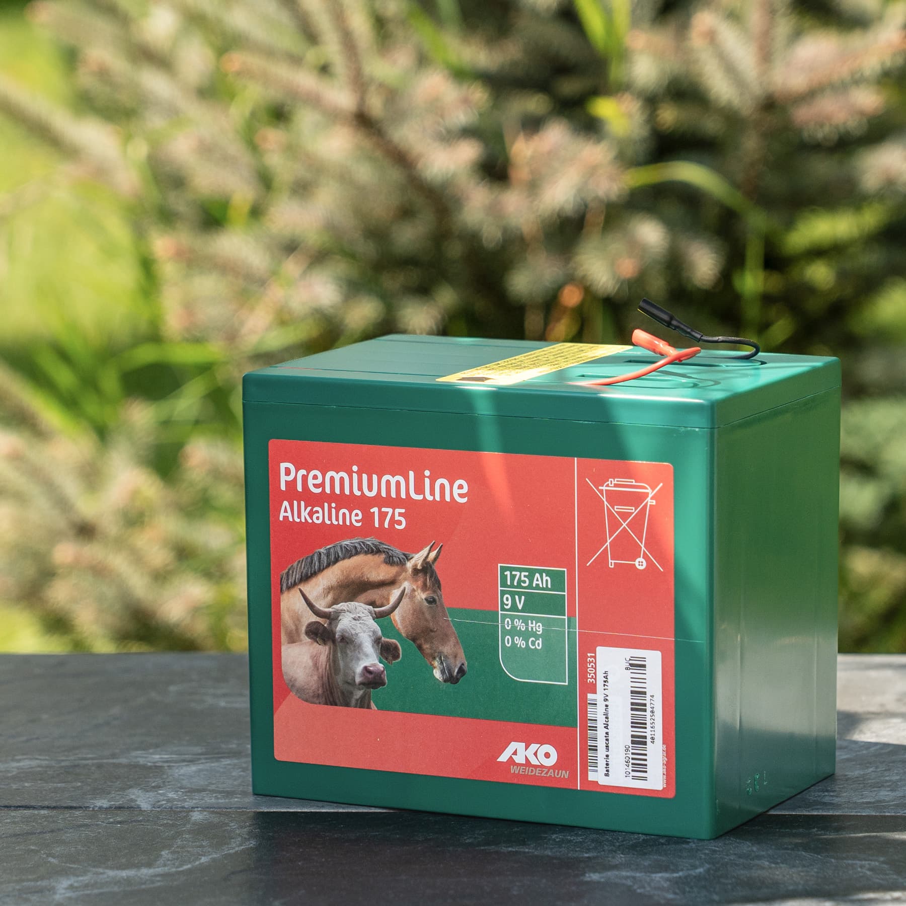 9V 175Ah száraz akkumulátor elektromos kerítéshez Alkaline – 2. kép