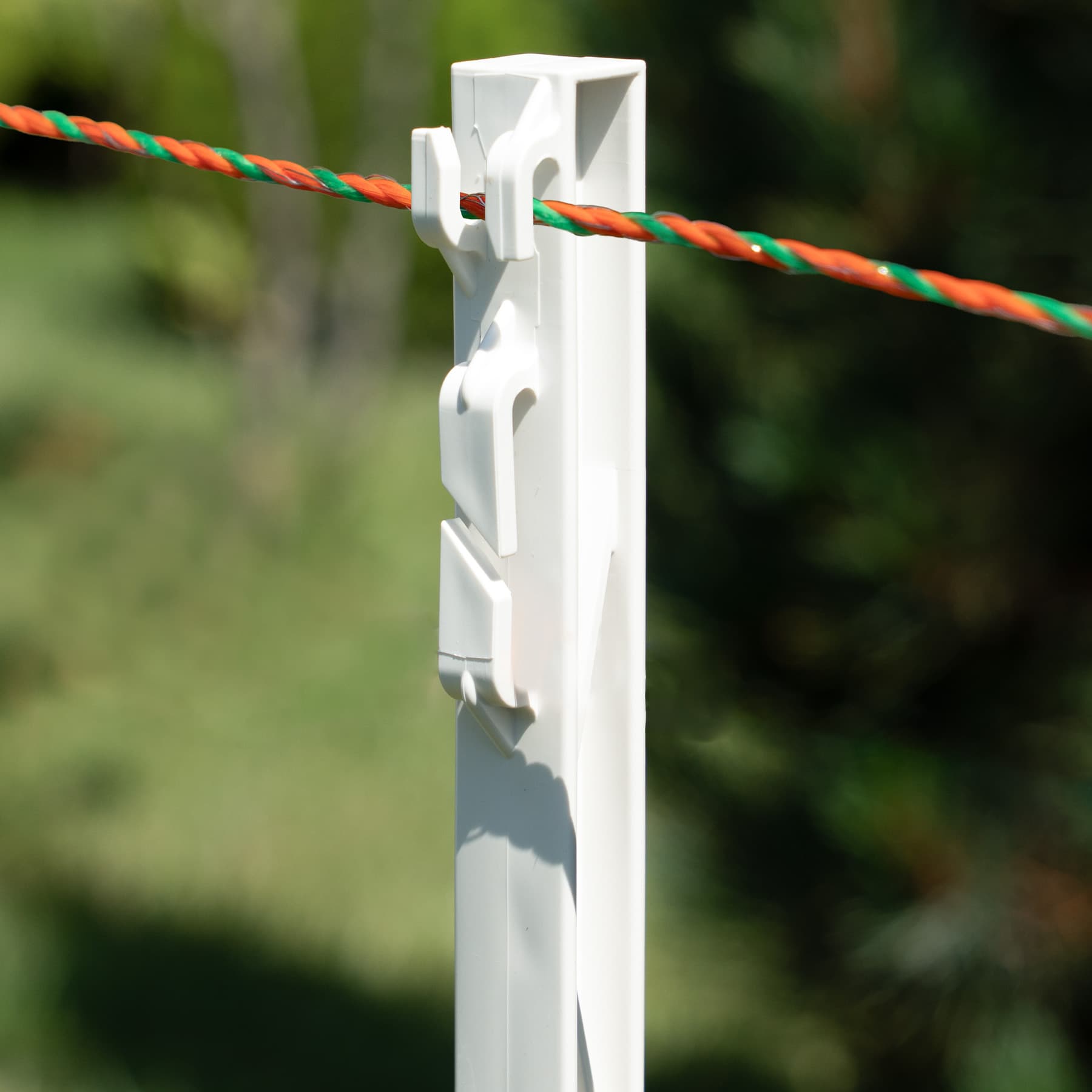 NEXON műanyag oszlopok elektromos kerítéshez (10 db) – 5. kép
